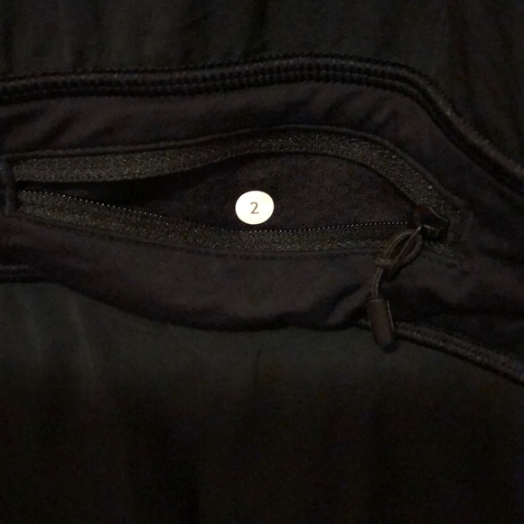 Lululemon Run For Your Money Black Romper, Size 2 - Picture 7 of 7